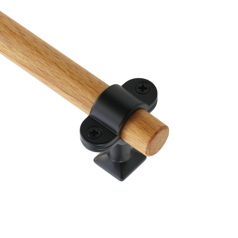 T Tulead 4PCS Wood Cabinet Handles Pulls Adjustable Hole Drawer