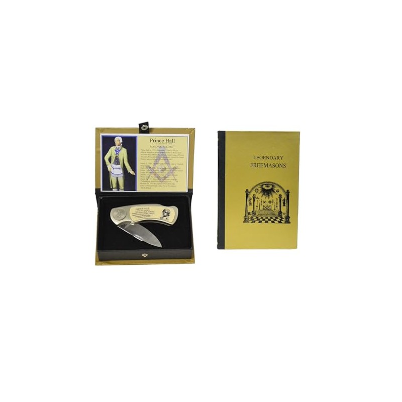 Prince Hall Masonic Knife with Box
