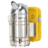 Pointed Beehive Smoker with Heat Protection Board Stainless Steel Bee