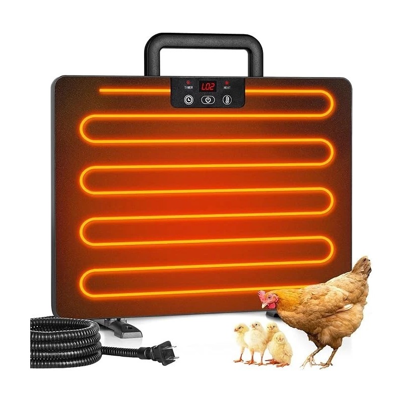 Chicken Coop Heater, Safe Radiant Space Heat Energy Chick Pet