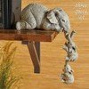 OVKGL Three Elephants Resin Garden Ornaments Elephant Elephant Small Elephant