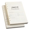 Operitacx 2 Sets 2025 Loose Leaf Paper Notebook Replacement Paper