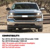 SHINESELL Headlight Assembly Fit for 2016-2018 Chevy Silverado 1500 for