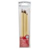 Royal & Langnickel RSET-9149 Royal Zip N' Close Brown Bamboo 4-Piece Brush Set