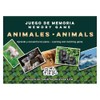FLINK Juego de Memoria Animal 60 Cartas
