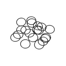 sourcing map Nitrile Rubber O-Rings 14mm OD 12mm ID 1mm Width, Metric Sealing Gasket for Automotive Machine Plumbing, Pack of 20