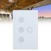 Smart WiFi Air Fan Lamp Touch Switch Voice Control Compatible