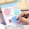 Transparent Sticky Notes, Translucent Film (Set of 6 Colors), See-through,