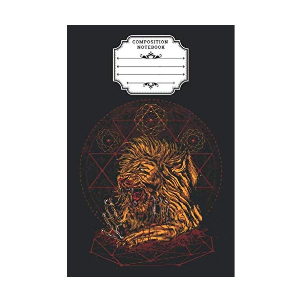 Composition notebook: Halloween Composition Notebook, College Ruled Line Paper, Matte