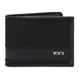 TUMI - Alpha Double Billfold - Men's Premium Wallet - Secure & Durable with Hidden Card Pocket - Black