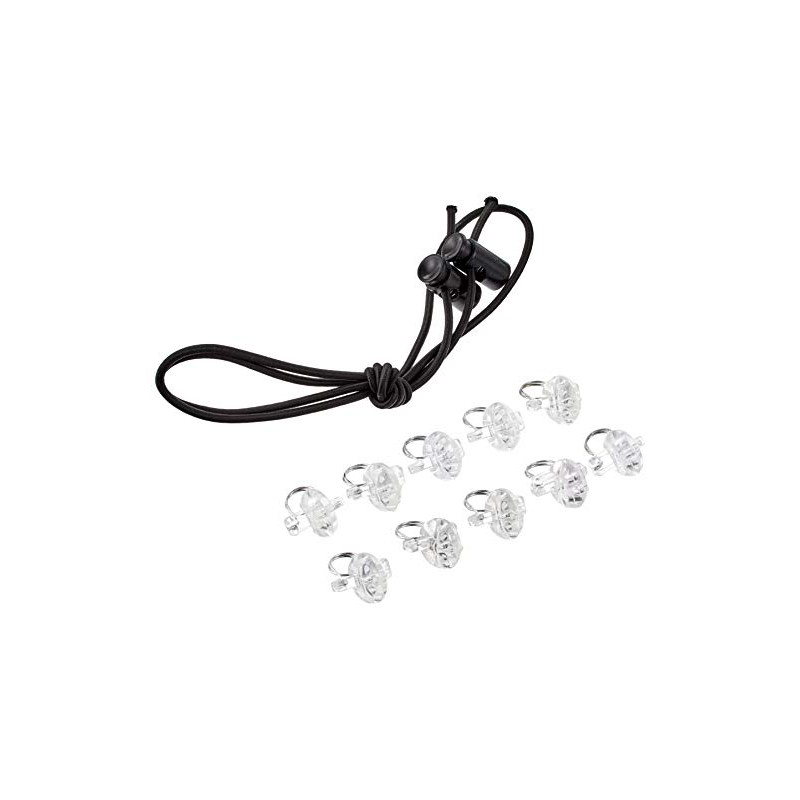 Cretom CFD40 Easy Curtain Divider Curtain for Interior Bar, Optional