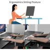 Siiboat Desk Extender 21.65"x9.45" Arm Support Collapsible Ergonomics Computer Table