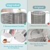Measuring Cup, [Upgraded, 3 Measurement Scales, Including Cup Scale, ML