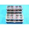 5 Ea Pink Sterilization Cassette Rack Tray for 5 Instruments