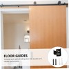 Gadpiparty 2pcs Sliding Closet Door Guides Floor Stopper Hardware for