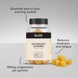 Bulk Magnesium Gummies, Tropical, 150 mg, 60 Gummies