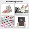 Sooez 100 Envelope Money Saving Challenge Book with 100 Pocket