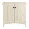 Bush Salinas Small Storage Cabinet with Doors and Shelves in