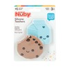 Nuby All Silicone Chocolate Chip Cookie & Milk Carton Teether