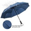 ZOMAKE Compact Umbrella, Auto Open & Close Travel Folding Umbrella,
