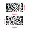 Zhizhong Side Window Decals for Car SUV Trucks, Universal Leopard