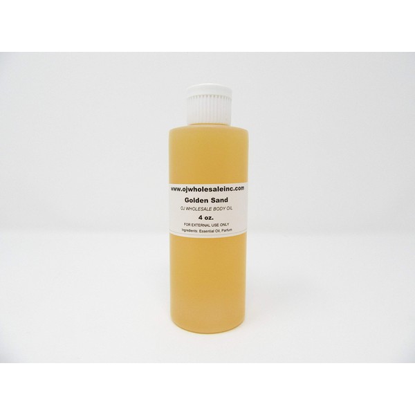 Premium OJ Wholesale Unisex Body Oil Fragrance (Golden Sand, 4 oz.)