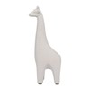 Sagebrook Home Clay Giraffe: 12" Loopy Pattern in Ivory, Charming