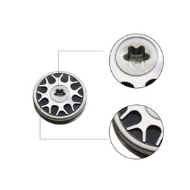 HISTAR 2Pcs Golf Putter Weights 10g Compatible with Odyssey Stroke Lab Series Putter Head (Black)