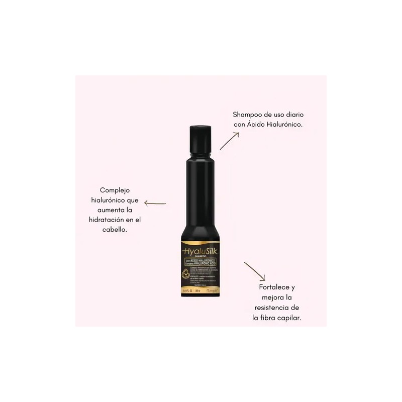 Nutrapel Hyalusilk Ácido Hialurónico Shampoo 300ml