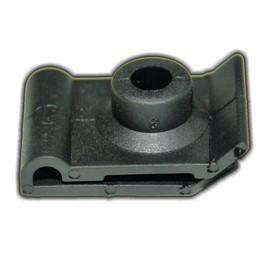 12x Universal Body Nut Clips Black Plastic Tin Nut U Nut Old-Harvest