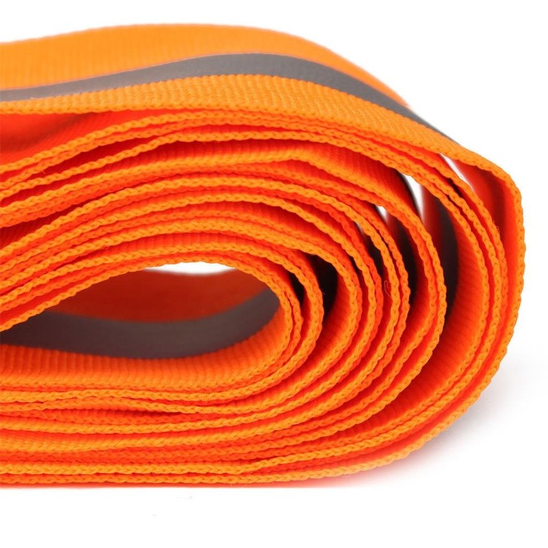 Reflective Tape Safty Strip Sew on Lime Synth 3 Meters