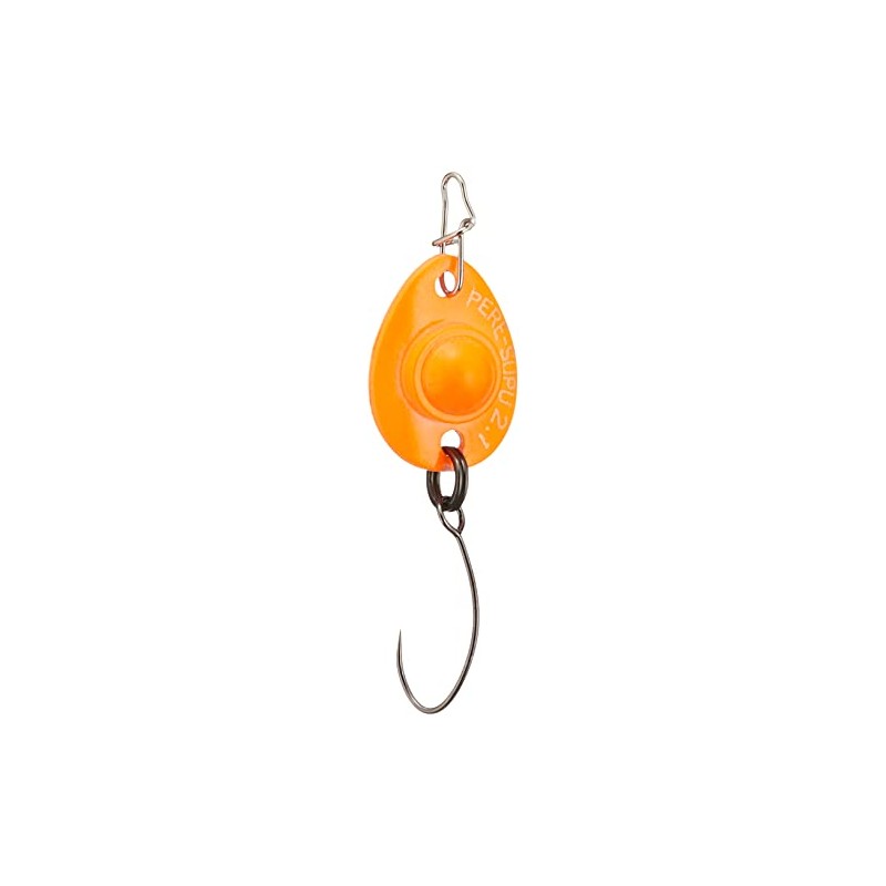 Mukai BB-6 Spoon, Peresp Bump, 0.08 oz (2.1 g), Orange/Pink