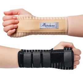 Actesso Breathable Wrist Splint - for Carpal Tunnel, Sprains and Tendonitis