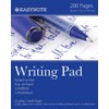 Just stationery 200 Sheets Lined Duke Pad, 3254, White