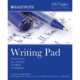 Just stationery 200 Sheets Lined Duke Pad, 3254, White
