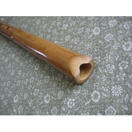 1.8 Pentatonic Shakuhachi w/o. Root End 5 Holes - Traditional Zen Instrument Notes played out : D/F/G/A/C