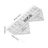 90 Degree Quilting Ruler, Acrylic Degree Double Strip Ruler, Sewing