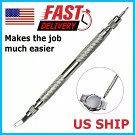 Miniduino Metal Watch Back Cover Opener Watch Repair Tool Battery Removal Pry Lever