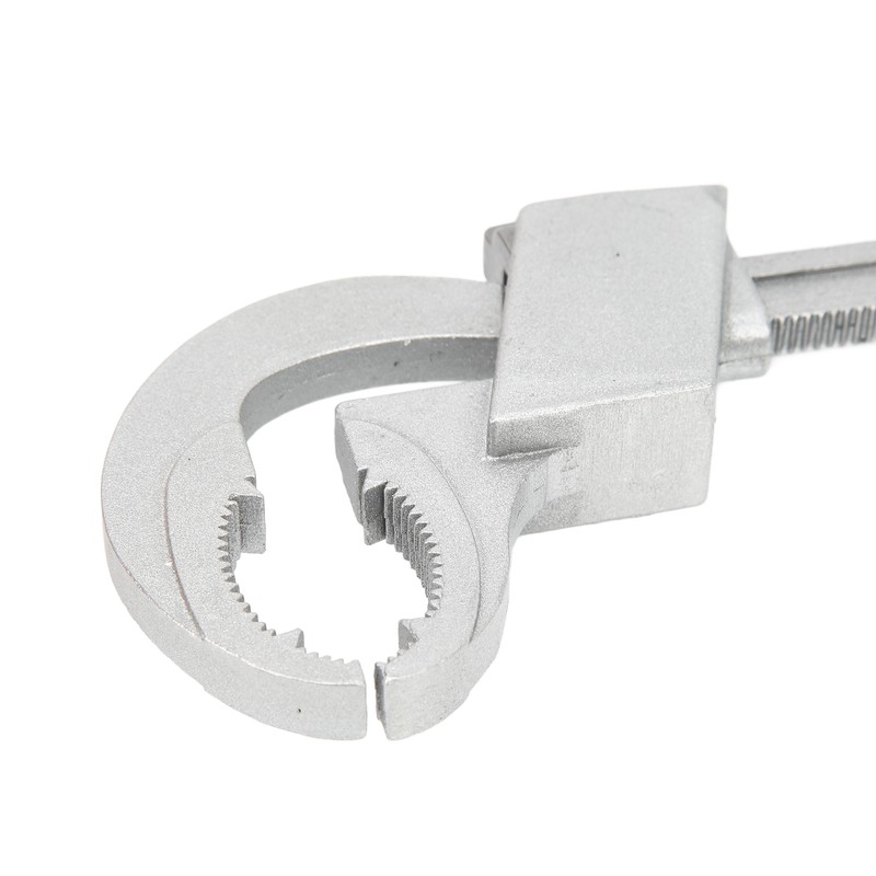 Multifunctional Sink Wrench Adjustable Spring Large Opening Faucet Spanner Plumbing