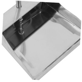 MOLUCKFU Garbage Dustpan Outdoor Dust Pan with Handle Clip on Dust Pan Standing Dust Pan Only Tall Dust Pan Dustpan with Handle Long Handled Dust Pan Big Dust Pan Dust Pan Metal