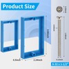 XGGYA 12PCS 1/2 Inch Single Gang Outlet Box Extender,Electric Outlet