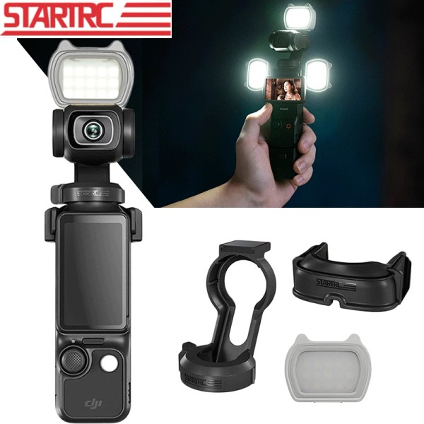 For DJI 3-IN-1 Magnetic Fill Light w/Adapter Mount for DJI