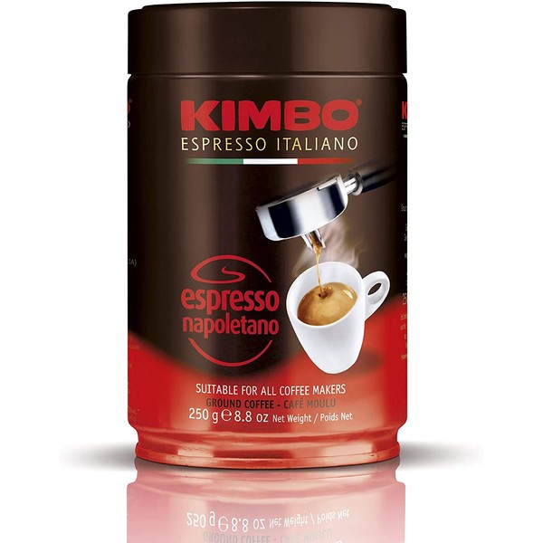Kimbo Napoletano Ground Coffee 2 Cans X 8.8oz/250g