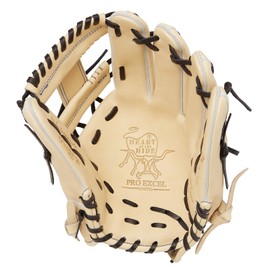 Rawlings Baseball Adult Grab Gloves Soft HOH® PRO EXCEL - FS Style - [Infielder] Size 11.5 GR4FHE934FS Camel *Right Throw (Left Hand Wear)