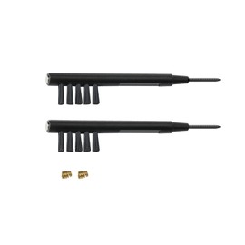 Banglijian Hearing Amplifier Accessories Earwax Springs with Brushes