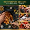 Heavy Duty Stainless Steel Poultry Shears For Bone, Chicken, Meat,