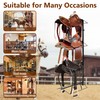 awliye 4 Tier Saddle Stand Wall Mount for Western and