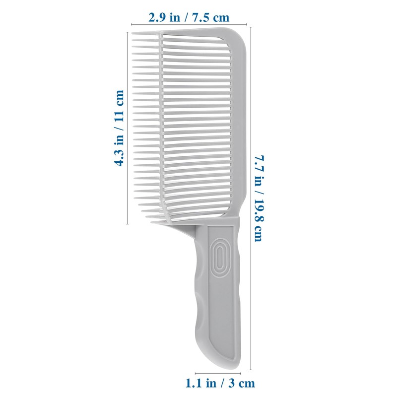 Fading Comb Mens Hair Styling Comb Hair Salon Supplies Flat