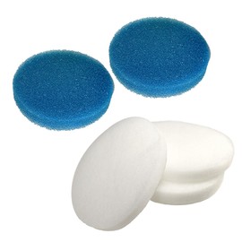 HQRP Fine and Coarse Media Filter Pads (3+2) Compatible with Eheim Classic 600/2217 External Aquarium Canister Filter