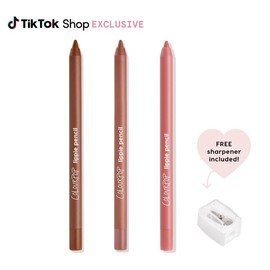 ColourPop Lippie Pencil Trio + Free Sharpener - Exclusive Set:_Bundle-OnThePinkSide